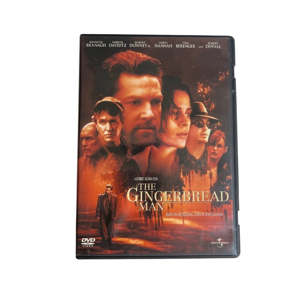 The Gingerbread Man DVD 1998 Thriller Drama Movie Universal Studios